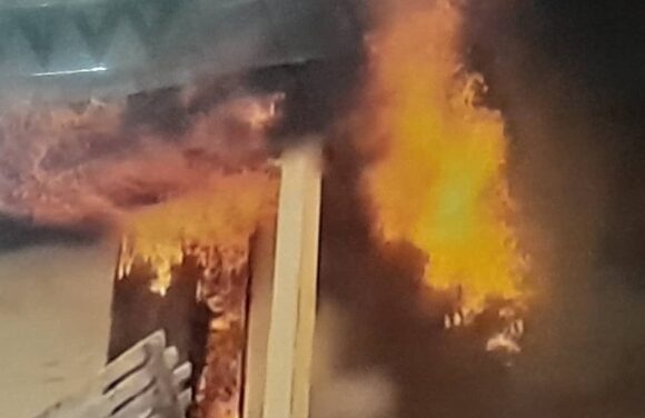 Damango Electoral Office Set Ablaze Amid Election Results Dispute
